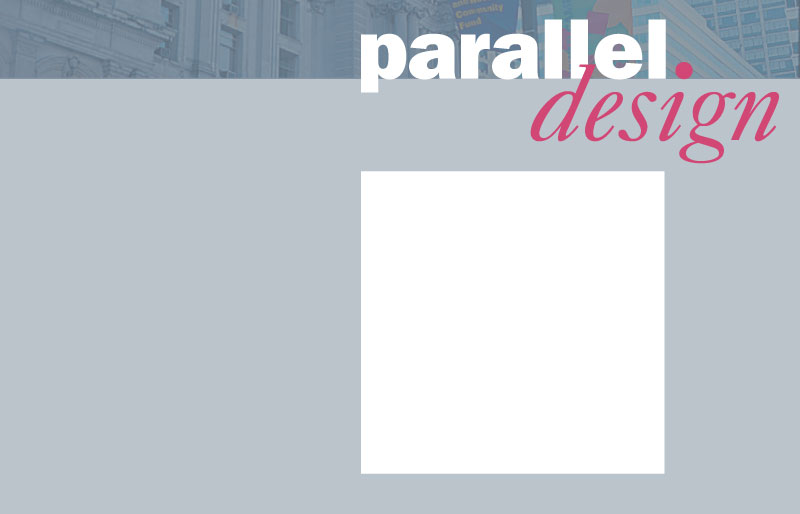 parallel design logo page background image