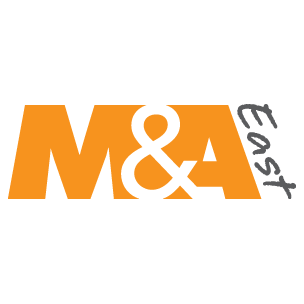 m & a east logo