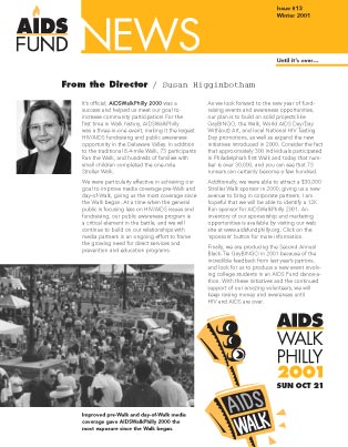 aids fund newsletter